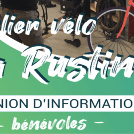 Bénévolez à l’Atelier de la Rustine !