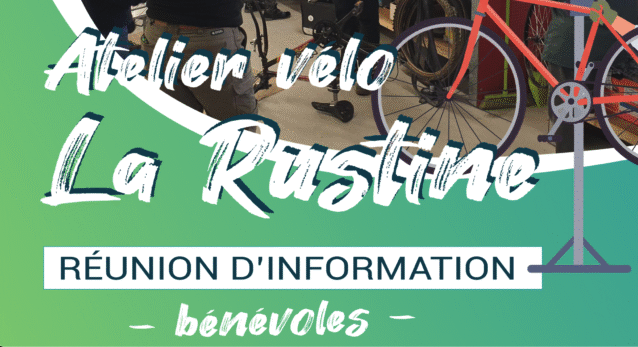 Bénévolez à l’Atelier de la Rustine !