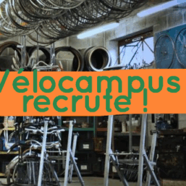 Vélocampus recrute au poste d’animateur·trice en charge de l’atelier d’autoréparation cycle et de la coordination technique et pédagogique